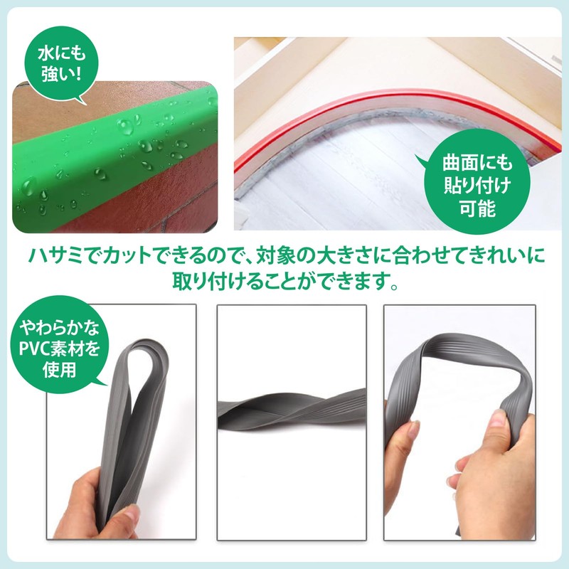 ZERONOWA Corner Guard, L-Shaped Corner Cushion, 3.3 ft (1 m),