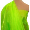 SPARKLE ORGANZA FABRIC EMERALD LIGHT BY THE YARD .PAGEANT.. GOWNS..SKIRTS