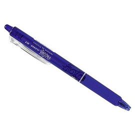 Pilot FriXion Ball Clicker 0.5 mm Retractable Roller Ball Pens Blue Pack of 12