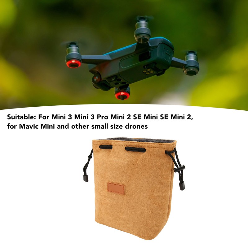 Drone Storage Bag Drawstring Carrying Bag Thickened Soft Polyester Drone