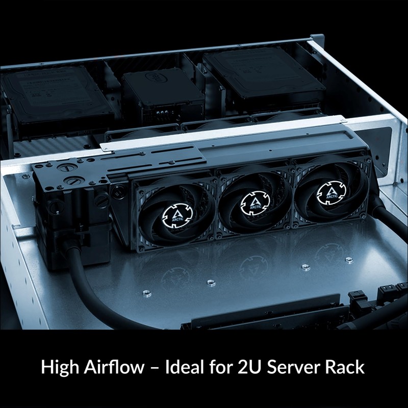 ARCTIC P8 Max - PC Fan, High-Performance 80mm Case Fan,
