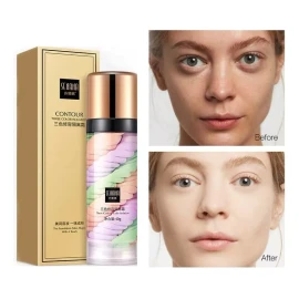 SENANA MARINA Base Maquillaje Corrige E Ilumina Tricolor Impermeable 40g
