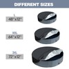 Niubya Round Dog Pool Cover, Foldable Pet Swimming Pool Cover,