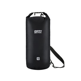 Dry Bag, Waterproof Bag, Sea, Waterproof Pouch, Water-resistant, 5L, 10L, 20L, Shoulder Strap, Adjustable, Kayak, Fishing, Water Sports, Rafting, black