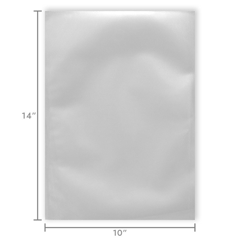 PackFreshUSA: Gallon Vacuum Sealer Bags (10" x 14") - Pre-Cut