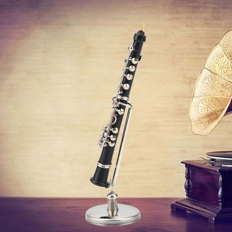 Mini Clarinet, Miniature Clarinet, Copper Clarinet, Oboe, Miniature Model, Christmas