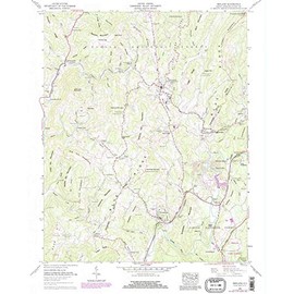 YellowMaps Newland NC topo map, 1:24000 Scale, 7.5 X 7.5 Minute, Historical, 1960, Updated 1979, 26.8 x 21.8 in - Tyvek