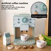 Coffee Maker Toy Fun Early Education Simulation Milk Cups Round