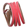 1/2 x 18 Inch Sanding Belts Ceramic, 60 Grit 1/2x18