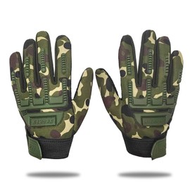 Long Keeper Kids Cycling Gloves - Full Finger Children Sports Gloves for Junior Boys Girls Youth, Anti-Slip Bike Gloves with Grip for Scooter Football Running Riding