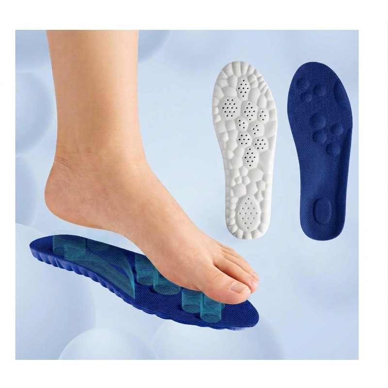 4D Latex Sports Insoles for Running & Daily Wear –