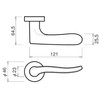 Kawaguchi Giken AL-32-1M-SG Door Knob, Indoor Lock, AL Series, Boxed,