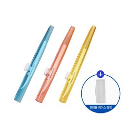 Ballpoint pen-type interdental brush + integrated toothpick 30 days' worth of blue (0.4mm)