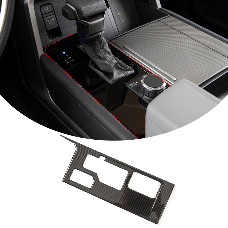 carmotion88 For Tundra Sequoia 2022-23 ABS Carbon Gear Shift Box