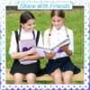Outus Sequin Girls Journal Set with 4 Pieces Color Gel