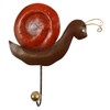 Small sheet metal coat hooks 'Snail'/Coat hooks/child