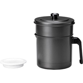 Takagi Metal KWP-0.9 Oil Filtering Pot, Fluorine Coated, Activated Carbon, Made in Japan, 0.3 fl oz (0.9 L)