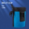 Tool Pouch with Belt Clip, Waxed Canvas Nail Pouch, 5