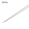 Sourcing Map 35Pcs Copper Brazing Rods, Phosphor Copper (L201), 1mm