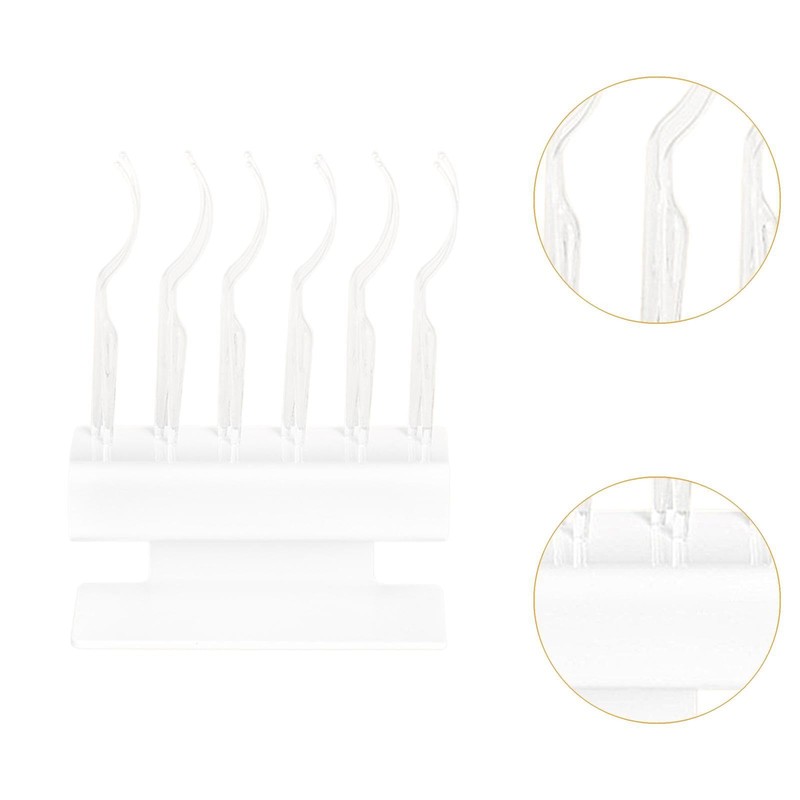 Milageto 12 Pieces Eyelash Display Stick Eyelash Display Holder Grafting