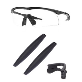 1 Set of Earsocks & Nosepieces Rubber Kits for Oakley M Frame Sunglass - Black