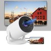 Portable Projector, 1080P Home Theater Projector with 180 Degree Rotatable,