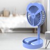 Mini Electric Fan 3 Wind Speeds Cooling Fan Brushless Motor