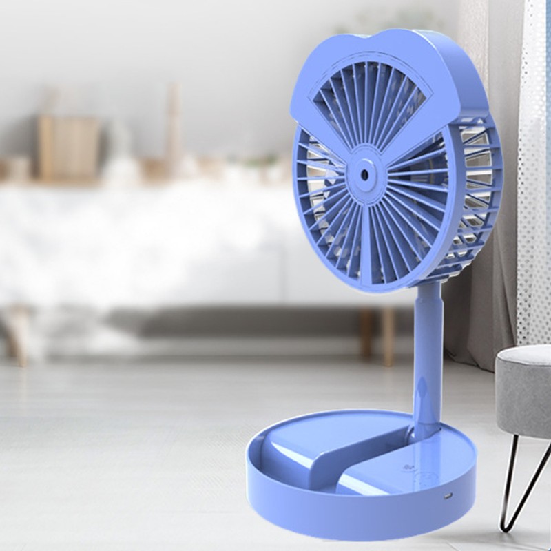 Mini Electric Fan 3 Wind Speeds Cooling Fan Brushless Motor