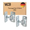 WDB - Heavy Duty Hinges - Gate Hinge with Double-Sided