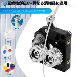 Pacify Extruder Gear 3D Printer Extrusion Gear Set of 2 for Creality K1 K1C K1 max Ender3 V3 Plus 3D Printer Replacement