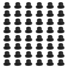 Be In Your Mind Pack of 40 Flange Nuts Holder Clips Plastic Replacement Parts for Car Exterior Body 16131176747 8E0825265 90413589 180942 Black