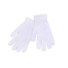 Geicyjiecy Mellons Winter Magic Gloves Warm Strecty Knit Gloves For Men Women (One Size, White)
