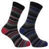 6 pairs mens formal patterned striped argyle coloured dress cotton