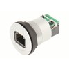 Club 23.001.538 RJ45 Female with Back and Front, 1 x