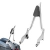 Mofun 27" Tall Passenger Backrest Sissy Bar 1.3" Fat Bar