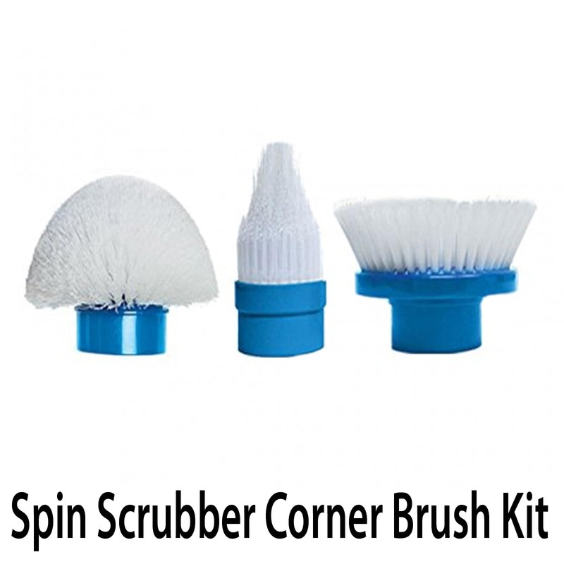 As Seen On Tv Replacement Brushes for Turbo Scrub Pro