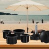 6 Pcs Umbrella Base Stand Replacement Parts,Courtyard Umbrella Base Replacement