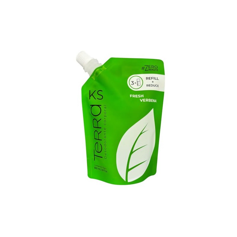 Desodorante Rellenable Fresh Verbena Roll on 60ml + Bolsa Refill