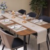Myir JUN Table Runner, Washable Table Runner Roll Table Ribbon