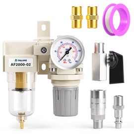 TAILONZ 1/4"NPT 2-in-1 Filter Regulator (AF2000+AR2000)