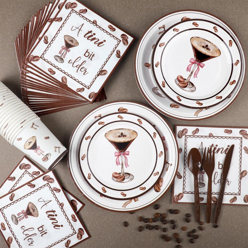 Romooa 168 Pcs 24 Sets a Tini Bit Older Party