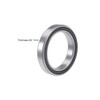 uxcell 6806-2RS Deep Groove Ball Bearing 30x42x7mm Double Sealed Chrome