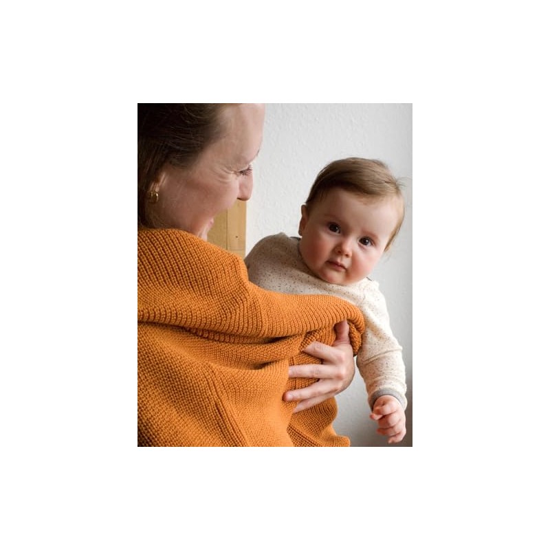 Lilano, Thick Baby Blanket, 100% Wool (kbT), 90 x 85