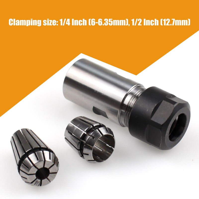 5/8"-11 Thread Angle Grinder Extension Shaft Set Electric Drill Conversion