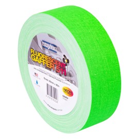 Stylus 511 Fluoro Gaffer Tape, 45 Meter Length x 48 mm Width, Green