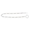 Jean Jacot Pocket Watch Chain - Figaro Curb Round -