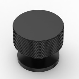 9BUILD 10 Pack Matte Black Cabinet Knobs Single Hole Cabinet Pulls Dresser Knobs T Bar Drawer Knobs and Pulls for Bathroom Cabinets UK0045