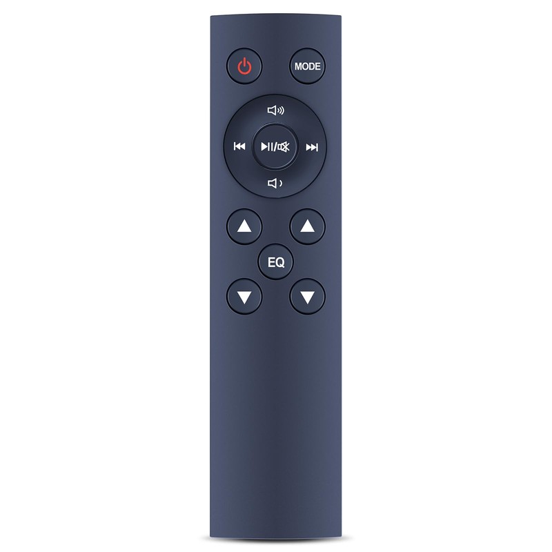 CLVIZCXOM Remote Control Fit for Majority K2-BAR-BLK Soundbar