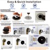 Artiwell Bronze Universal Tub Drain Tip Toe Tub Conversion Kit