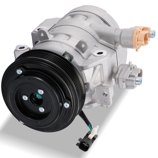 SYKRSS Air Conditioning A/C Compressor with Clutch Compatible with Ford
